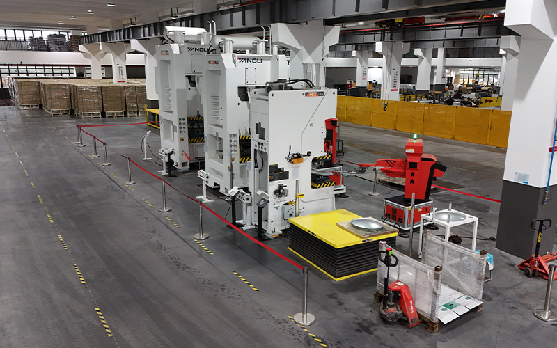 Automated press line
