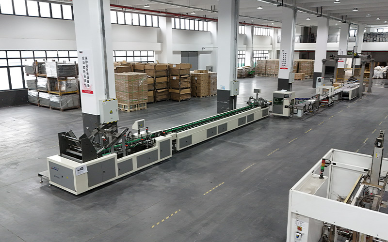 Automatic packaging line